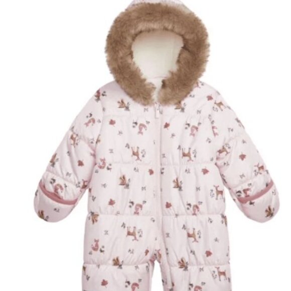 Carter's Baby 1-Piece Snowsuit, 3/6 Months - Picture 1 of 4